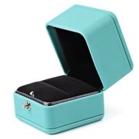 European Style Ring Box Present Gift Romantic Case Wedding Propose Ring Organizer Storage Gift Box for Engagement