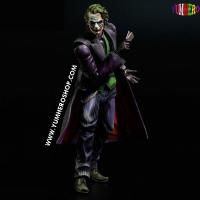 Play Arts Kai โมเดล โจ๊กเกอร์ จาก แบทแมน เดอะ ดาร์คไนท์ เพลย์อาร์ต 26 cm. Model Joker Batman The Dark Knight PVC Action Figure Batman Joker Action Figure Play Arts Kai 260MM Anime Model Toys Batman Playarts Joker Figure Toy