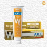 ยาสีฟัน Pearlie White สูตร  A.R.T. - ACTIVE REMINERALIZATION  – FLUORIDE FREE เสริมสร้างสารเคลือบฟัน