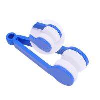 Multifunctional Portable Glasses Wipe Mini Sun Glasses Microfiber Spectacles Cleaner Soft Brush Cleaning Tool