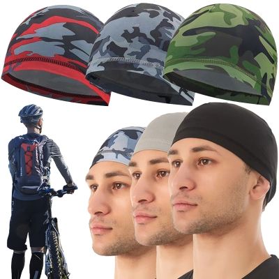 【YF】 2023 New Summer Men Printed Cycling Helmet Anti-UV Anti-Sweat Sports Fishing Running Headscarf Headband Hiking Caps bandana