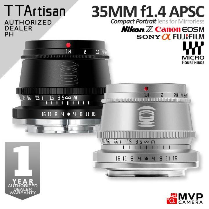 [OFFICIAL PH] TTARTISAN 35mm f1.4 APSC Compact Portrait Prime