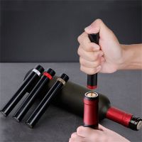 10pcs Air Pressure Pump Wine Bottle Opener Stainless Steel Pin Wine Corkscrew Portable Cork Remover Kitchen Bar Accessories