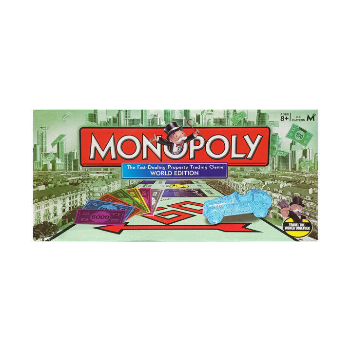 Monopoly World Edition (The FastDealing Property Trading Game) Lazada PH