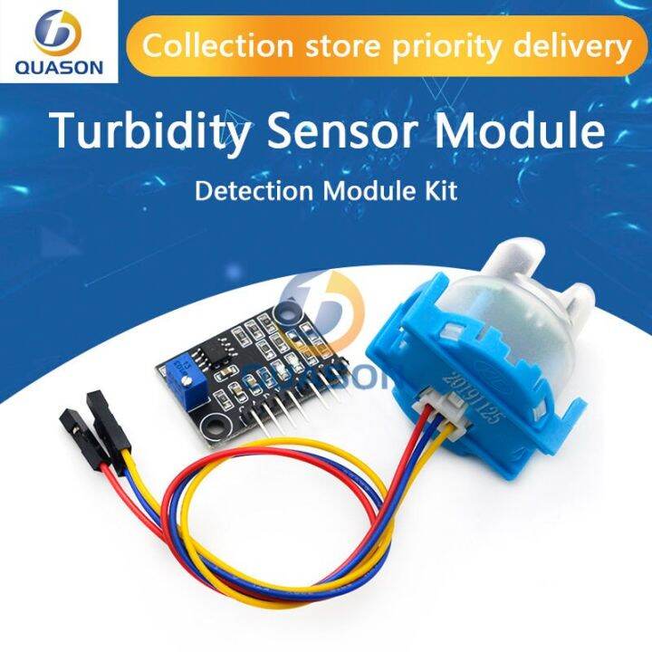 Turbidity Sensor Suspended Turbidity Value Detection Module Kit Liquid ...