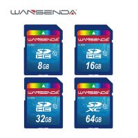 ขายดี Wansenda การ์ด SD ขนาดเต็ม64GB,ความจุ32GB 16GB การ์ดหน่วยความจำแฟลช SDHC 8GB 4GB ใช้ได้กับกล้องดิจิตอล