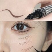 SAWU Bút Kẻ Mắt Siêu Mỏng Chống Nước Lâu Trôi Bút Kẻ Mắt Dạng Lỏng Siêu