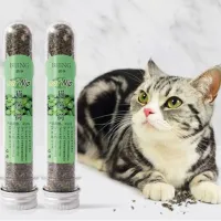 # P019 แคทนิป Catnip กัญชาแมว สมุนไพรออร์แกนิคสำหรับแมวแบบหลอด 40ml สินค้าดี ราคาถูก พร้อมส่งในประเทศไทย