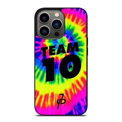 The Rainbow Jake Paul Team 10 Phone Case for iPhone 14 Pro Max / iPhone 13 Pro Max / iPhone 12 Pro Max / XS Max / Samsung Galaxy Note 10 Plus / S22 Ultra / S21 Plus Anti-fall Protective Case Cover 191
