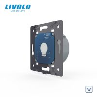 Livolo EU สวิตช์หรี่ไฟมาตรฐานไม่มีแผงกระจก AC 220 ~ 250V สวิตช์หรี่ไฟแบบสัมผัสติดผนัง VL-C701D