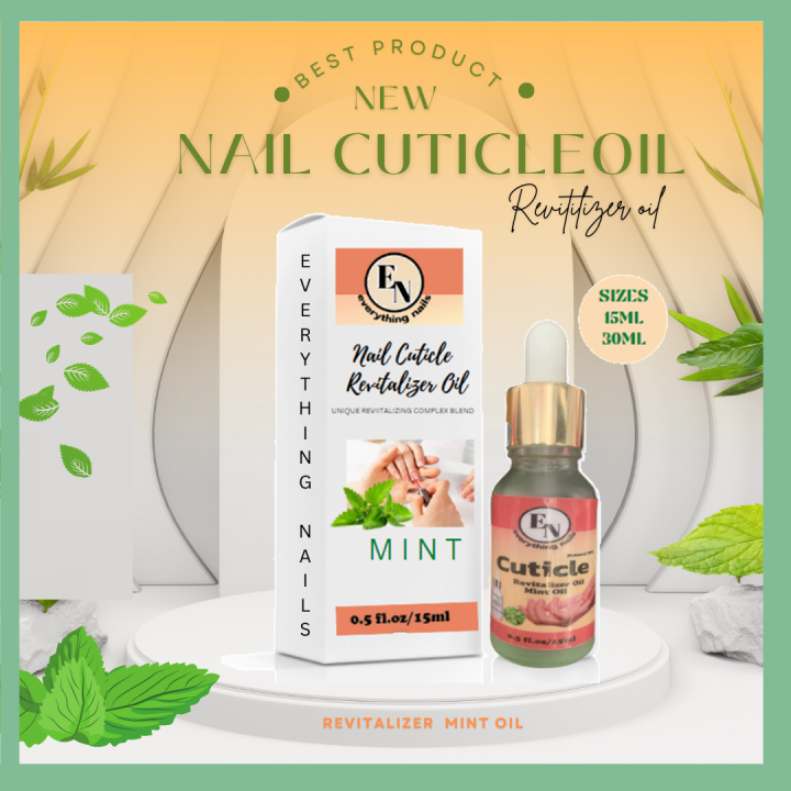 CUTICLE REVITALIZER OIL - MINT SCENT available IN 15 & 30 ml | Lazada PH