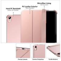 Top Case เคส Mini1/2/3/4/5/6 smart case มีแม่เหล็ก เปิด-ปิดอัตโนมัติ บางและเบา เคสไอแพดมินิ1/2/3/4/5/6 สำหรับ ipadmini