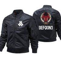 Defqon.1 Bomber Jacket Mens Fashion Thick Warm Autumn Winter Military Motorcycle Jackets Men Flight Ma-1 Pilot Air coat S-5XL