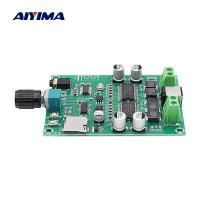 AIYIMA YDA138-E บลูทูธ5.0เพาเวอร์แอมป์ดิจิตอล20Wx2เสียงสเตอริโอเครื่องขยายเสียงบ้าน AUX TF Dual Channel มินิแอมป์