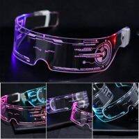 Christmas Colorful Luminous Glasses for Music Bar KTV Valentine 39;s Day Festival Performance Props Party Decoration LED Goggles