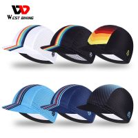 WEST BIKING Bicycle Sport Cycling Caps For Men MTB Anti-UV Bike Cap Outdoor Sun Protection Fishing Hunting Cool Summer Hat Medicine  First Aid Storage