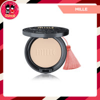 MILLE CHARCOAL MATTE COVER PACT SPF25 PA++ มิลเล่ แป้งชาร์โคล (11g.)