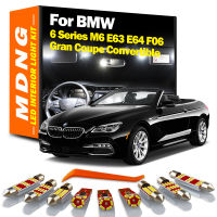 MDNG สำหรับ BMW 6 Series M6 E63 E64 F06 Gran Coupe รถเปิดประทุน LED ภายในแผนที่โดมหลอดไฟชุดรถอุปกรณ์เสริม Canbus