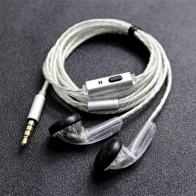 รุ่นใหม่ F Engru DIY MX500SMX760ในหูหูฟังหัวแบน DIY หูฟังไฮไฟเบสหูฟังดีเจหูฟังเสียงเบสหนัก