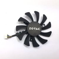 【✲High Quality✲】 bukan2581584811414 พัดลมคอมพิวเตอร์75มม. Ga81s2u 4พินสำหรับ Zotac Gtx 970 4Gb แฟนการ์ดกราฟิก Gpu