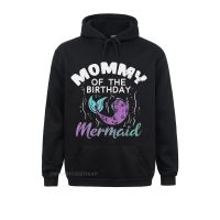 Mommy Of The Birthday Mermaid Mom Family Matching Party Hooded Pullover Sweatshirts For Hip Hop Hoodies Dominant Clothes Size Xxs-4Xl