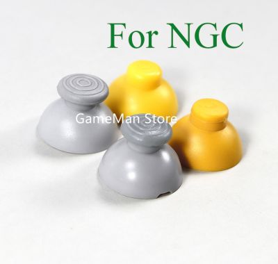 【Pre-order】 OCGAME 10ชิ้น/ล็อต Analog Thumbstick จอยสติ๊กหมวกสำหรับ Gamecube NGC GC Controller ซ้ายและขวา Thumbsticks