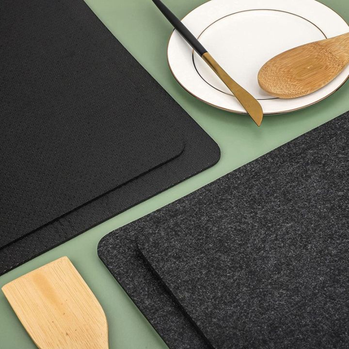 2-pc-heat-resistant-mat-felt-black-for-airfryer-coffee-mat-heat-resistant-pad-for-countertop-kitchen-heat-protector-felt-felt-pad