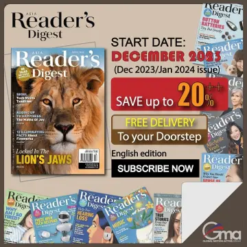 Reader’s Digest Asia (English Edition) January 2023 (Digital)