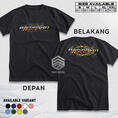 เสื้อยืดแข่งรอมฎอน Marhaban Yes Drag Racing 201 เสื้อ Distro Racing Ramadan Racing มอเตอร์ไซค์เสื้อยืดรุ่นรถ GBA3776