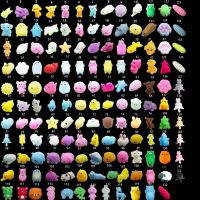 50-5pcs Novelty Squishy Toys Cute Animal Antistress Decompression Mochi Toy Luminous Pinch Music Stress Relief Toys Kids Gifts