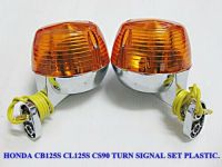 HONDA CB125S CL125S CS90 CL65 CL90 TURN SIGNAL SET “2PCS” (PLASTIC)  #ชุดไฟเลี้ยว #ไฟเลี้ยว บอดี้พลาสติก 2 ดวง