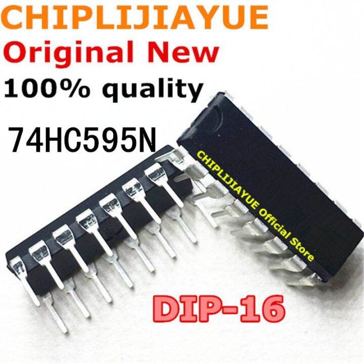 74HCT595N DIP-16 Shift Register CONF. 5 PZ CIRCUITO INTEGRATO 74HC595 DIP16 - Marche Varie Componenti Elettronici Generici 74HCT595N DIP-16 Shift Register CONF. 5 PZ CIRCUITO INTEGRATO 74HC595 DIP16 - Marche Varie Componenti Elettronici Generici