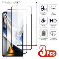 3Pcs Full Protective Glass For Xiaomi Poco X5 X4 X3 NFC F3 F4 GT Screen Protector M3 M4 M5 Pro C3 C40 C50 C51 C55 Tempered Glass