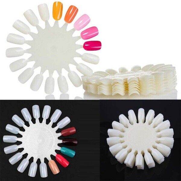 Nail Color Display Wheel Chart Nail Polish Color Display Wheel Chart