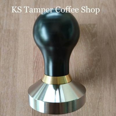 ด้ามกดกาแฟ tamper coffee by KS ขนาดเส้นผ่านศูนย์กลาง51,53,54,57,58,58.5 มม