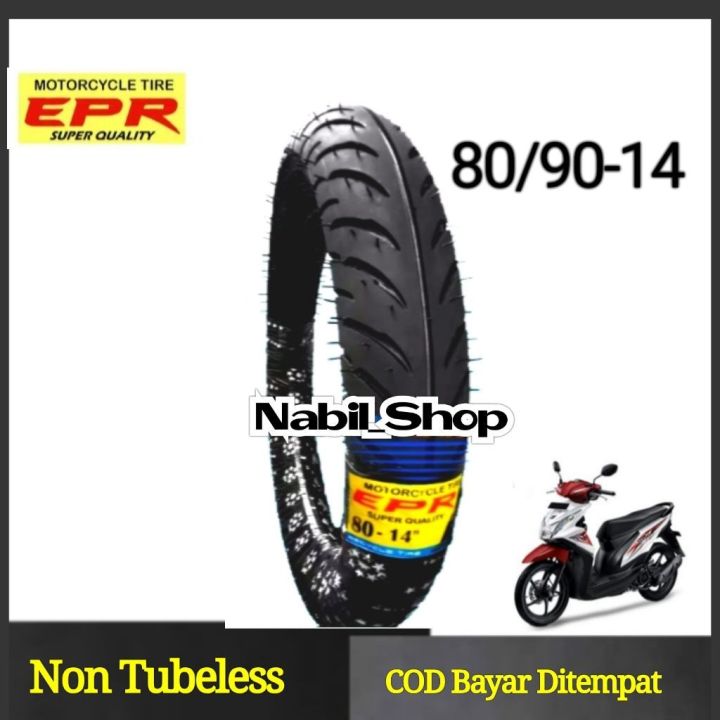 Ban Luar EPR Motor Matic 80/90-14 Non Tubeless | Lazada Indonesia