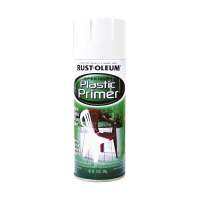 สีสเปร์ยรองพื้นสำหรับพลาสติก RUST-OLEUM สีขาว #9460 12 ออนซ์PLASTIC PRIMER SPRAY RUST-OLEUM WHITE #9460 12OZ **ด่วน ของมีจำนวนจำกัด**