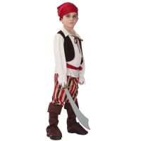 Kids Pirate Costume Fantasia Infantil Cosplay Clothing Boy Girl Halloween Costumes Children Birthday Carnival Party Fancy Dress