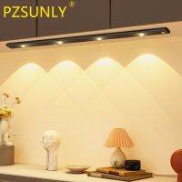 PZSUNLY Night USB Sensor Ultra Thin Wine cooler Cabinet Wardrobe Indoor Lighting