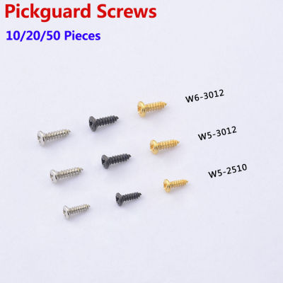 【Made in Korea】10 Pieces / 50 Pieces Pickguard Screws / Eelectric Guitar Pick Guard Screws Guitar Bass Accessories