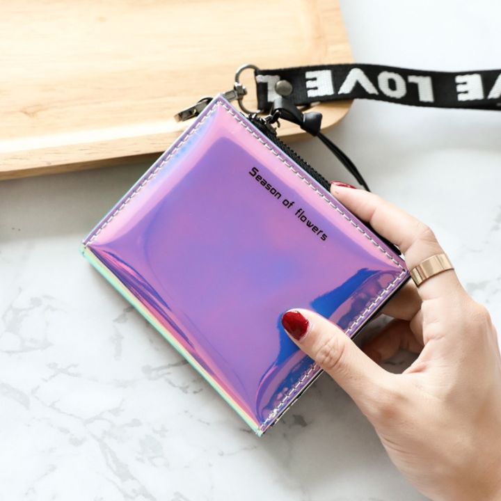 zzooi-fashion-small-wallet-women-short-wristlet-thin-purses-ladies-money-bag-korean-female-holographic-wallet-2021-walet-slim-vallet