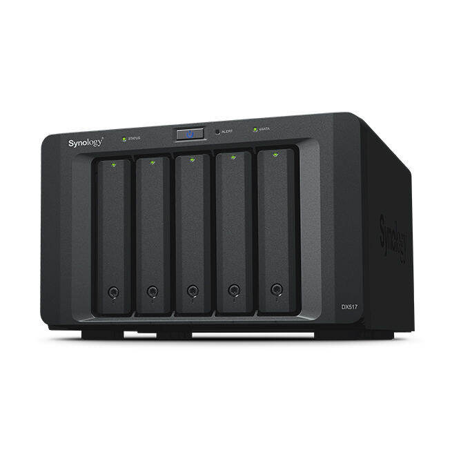 synology-nas-expansion-unit-dx517-5-bays-ยูนิตเสริมสำหรับเครื่องจัดเก็บข้อมูลบนเครือข่าย-5-ช่อง-ของแท้-ประกันศูนย์-3ปี