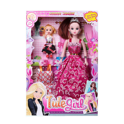 【สต๊อกพร้อม】ของขวัญหุ่นของเล่นชุดตุ๊กตาเจ้าหญิงบาร์บี้เด็กผู้หญิง