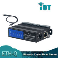 เครื่อง CNC CNC ETH-Q-2P อีเธอร์เน็ตโมดูล Ekstensi แปลง RS232-ETH RS232สำหรับ Mitsubishi Q Seri Q00/02 PLC ขายดีรับประกันหนึ่งปี