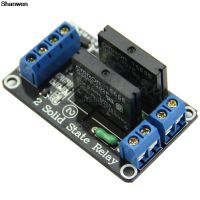 【☊HOT☊】 xianhuan59 โมดูลโซลิดสเตทรีเลย์5V 2ช่องสัญญาณ Omron Ssr ระดับสูง2a 250V สำหรับ Arduino