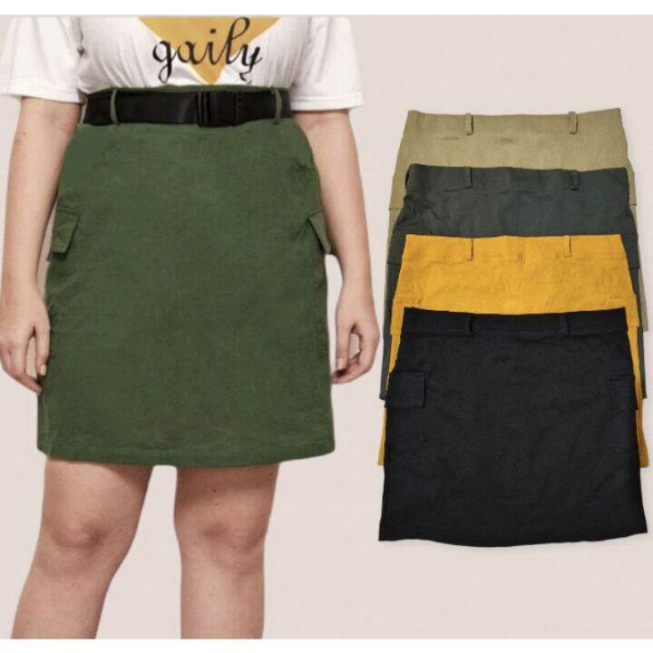 Plus size outlet pleated skirt 48