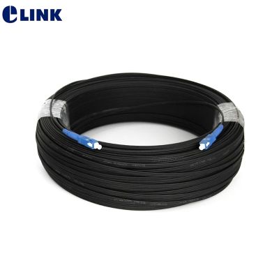 15M 1 Core SC indoor Drop optic patch cord single mode Simplex FTTH Drop Fiber Optic Cable G652d jumper cable free shipping SCU