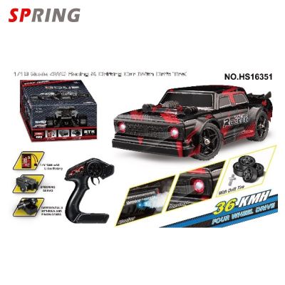 ชุดรถของเล่นทางวิบากรถ RC HS 16351 16352 2.4ก. 4WD 30กม./ชม. รีโมตคอนโทรลความเร็วสูงสำหรับเป็นของขวัญ