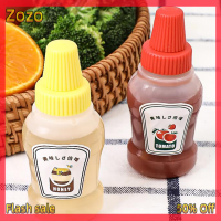 Zozo ✨Ready Stock✨ 2ชิ้น/เซ็ต25ml Mini Portable Small sauce Container สลัดสำหรับ Bento