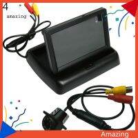 [AM] กล้องมองหลังรถยนต์ หน้าจอ LCD 12V 4.3 นิ้ว 5211042✗❧